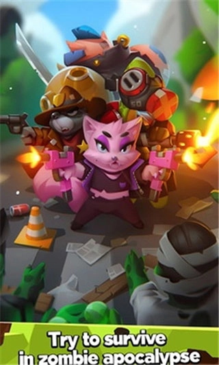 动物朋友大战僵尸